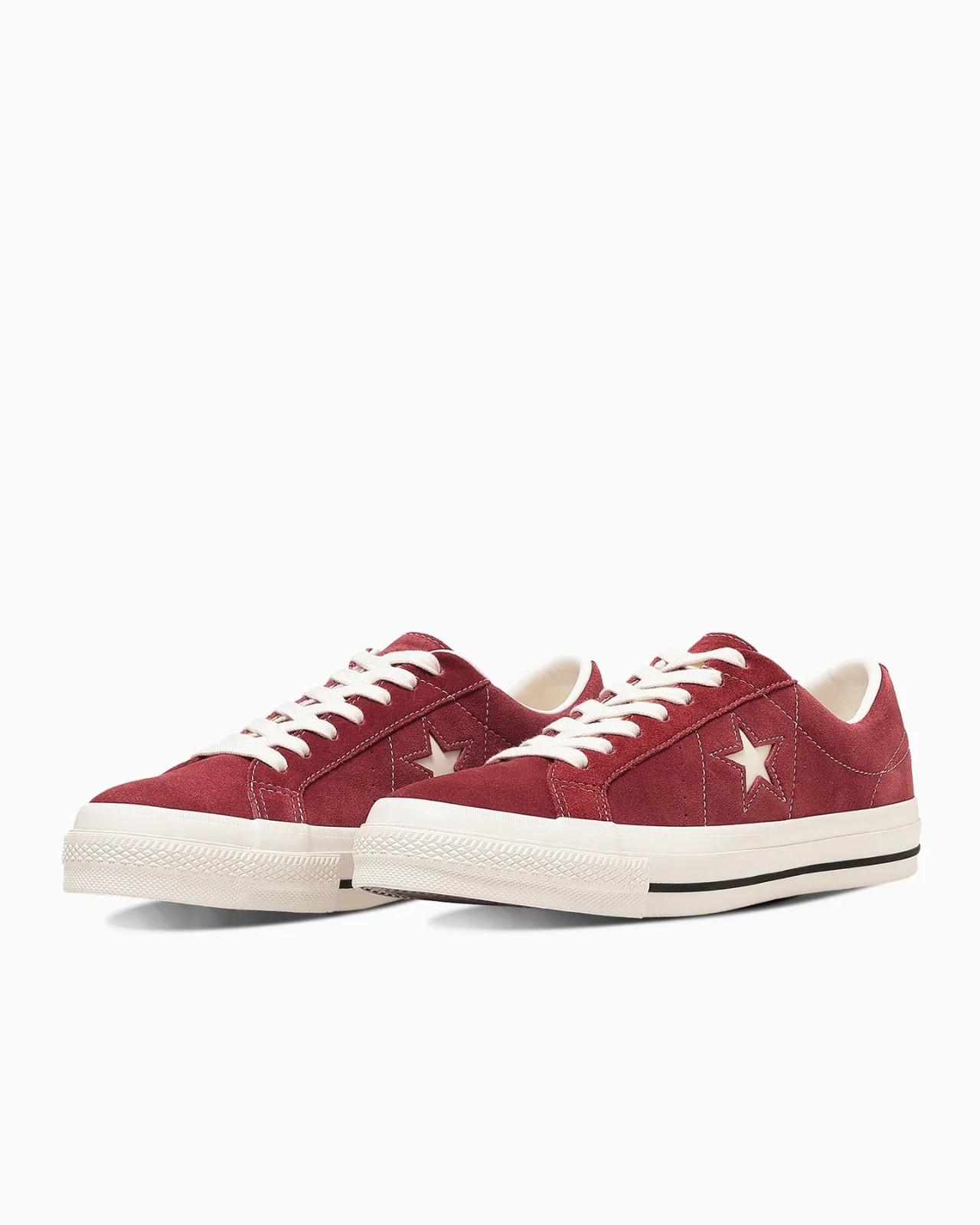 33702560 Converse One Star Suede Burgundy (Men s) 9.5