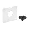 Edge Guide Template for Router Trimming Machines Fits 3701 3703 3709 For 3710 Models ABS Plastic and Metal Parts