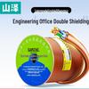 SAMZHE Cat6 Double Shielded Gigabit Ethernet Cable