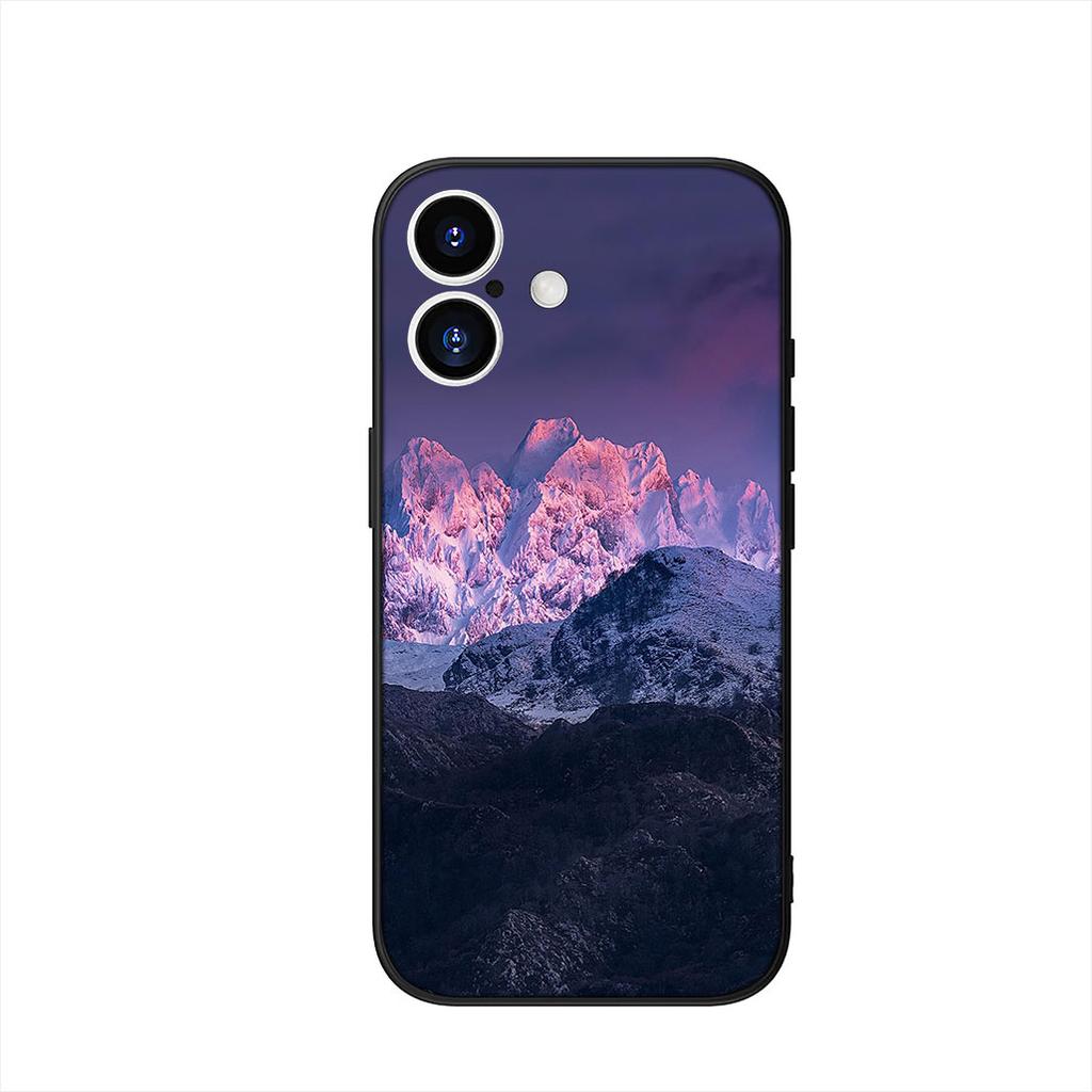 Phone Cover for Samsung Galaxy A55 A54 A25 A36 A17 A26 A35 A33 A34 A14 A37 S8 S9 S20 S21 FE S10 Plus Case Mountain Forest Casing
