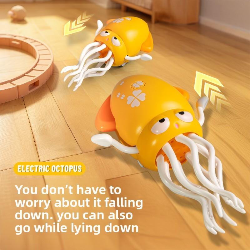 Dancing Octopus Toy With Usb Rechargeable For Kids And Educational Play