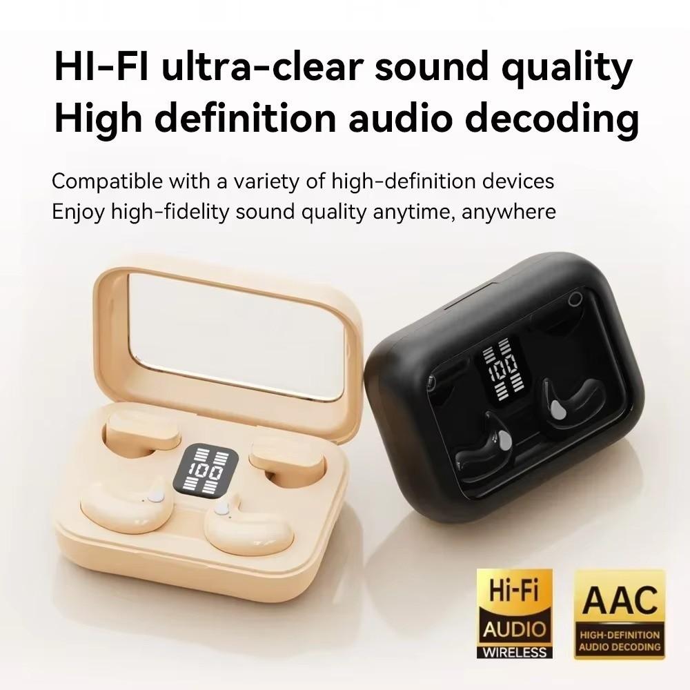 HiFi Stereo Sound In-ear Headphones Digital Display True Wireless Earbuds Earphones Gym