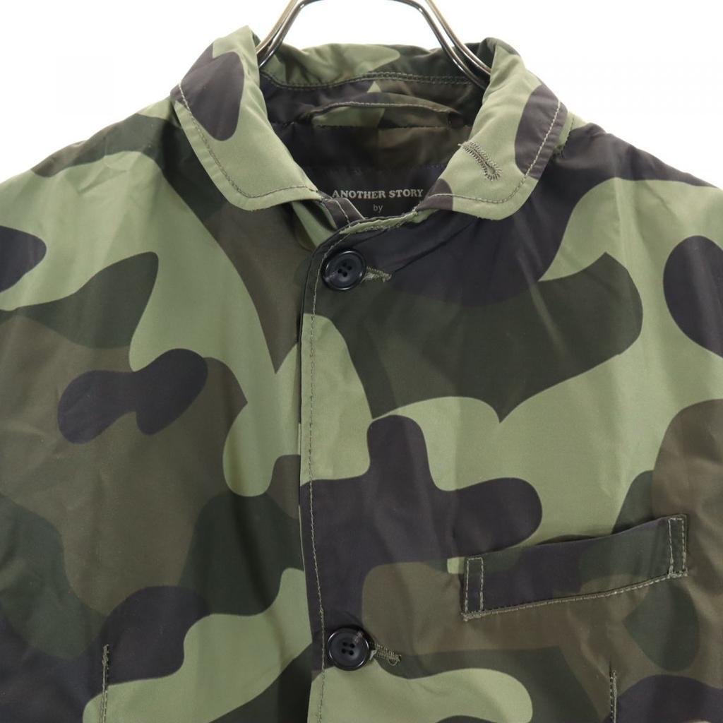 ESTNATION Another Story by Sage De Clé Collaboration Camouflage Long Sleeve Tailored Jacket Men's Used