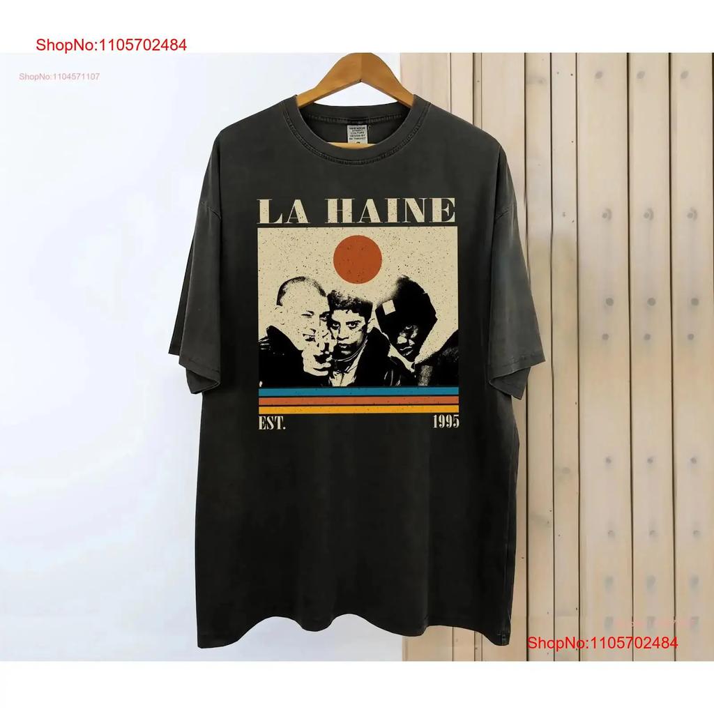 La Haine Movie T Shirt Vintage Retro Classic s for him vintage Washed designer clothes Casual Top For Everyday Wear homme