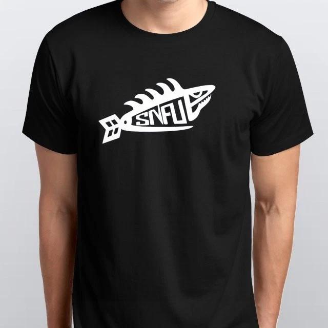 

SFNU new 100% Cotton T-shirt Mens Tees Top All sizes S M L XL XXL 3 4 XL colours black white blink182 3XL