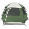 Family Igloo Tent for 6 Persons Green Waterproof