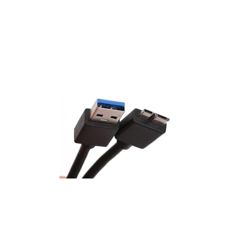 USB 3.0 Micro B Cable, USB-A To MicroB, Compatible with External HDD, SSD, BD Drive, and Digital Camera, High Speed Data Transfer (1 Piece, 1m)