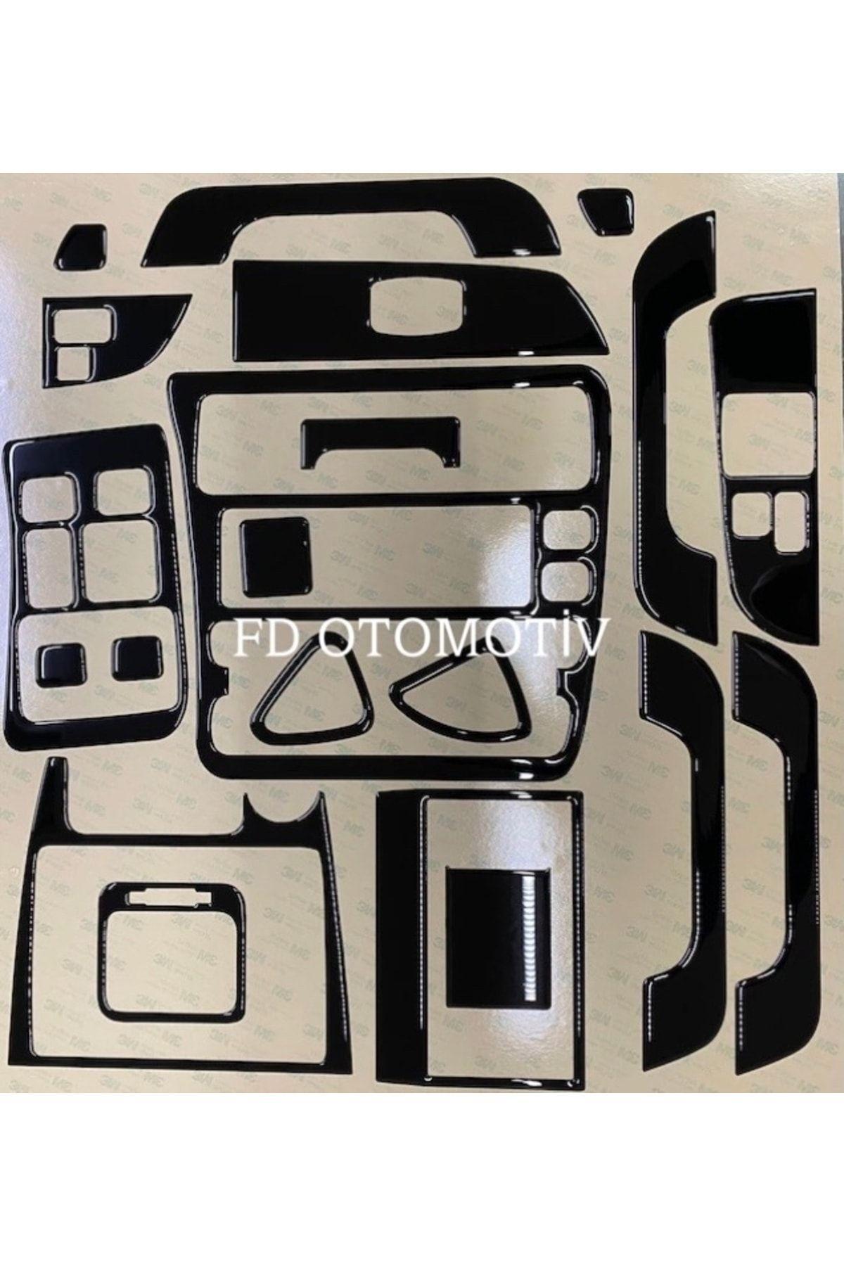 

Toyota Corolla Efsane Kasa Maun Kaplama Seti Piano Black Renk