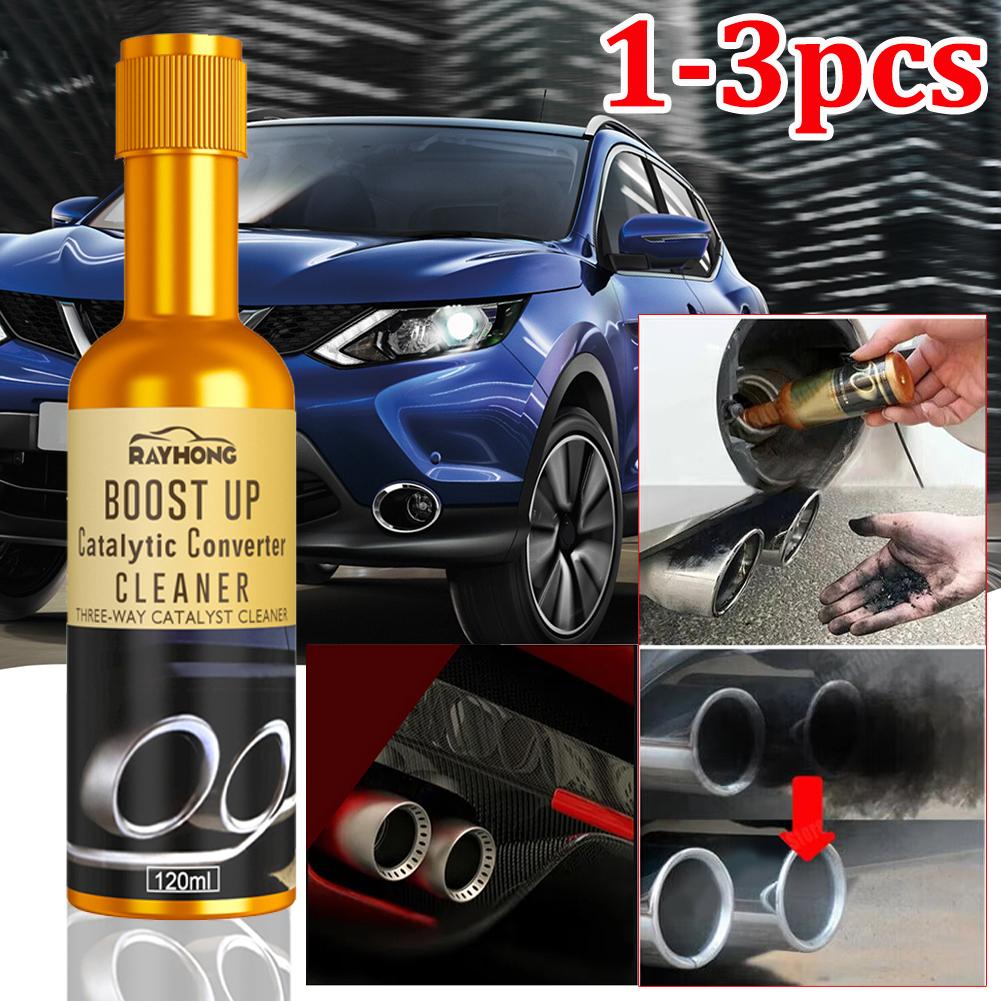 1-3pcs Fuel Exhaust System Cleaner Boost Up Engine CSV Clean Accelerators Catalysts Easy Cleaner for Automotivo Limpeza