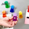 Refrigerator Magnet Clip 12Pcs Bag Sealing Anti-Slip Magnetic Sealable Food Storage Bright Color Translucent for Home Snack