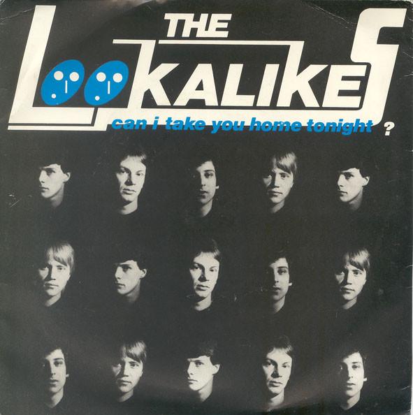 

7inch Record LOOKALIKES - Can I Take You Home Tonight  riva22 Riva 1980 UK Rock Used