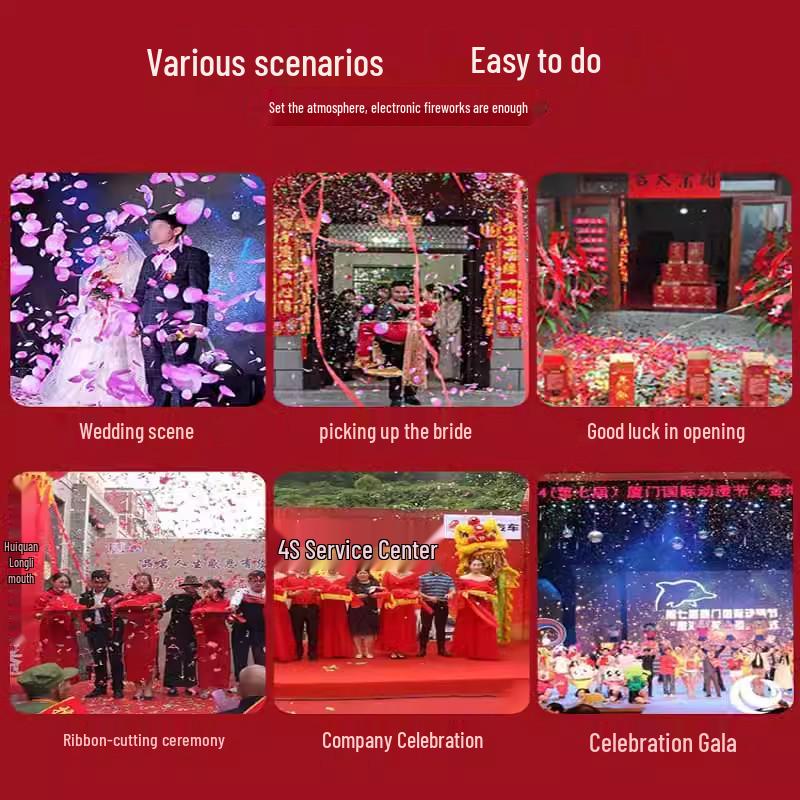 Wedding & Celebration Electronic Confetti Cannon