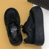 Sneaker Retro Inverno Donna Chunky Calde Casual Scarpe Vulcanizzate Donna Stivali con Zeppa Alta Moda Stringate Low Top