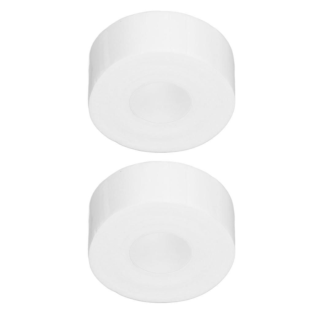 2 Rolls Shirt Neck Liner Protector Self Adhesive Breathable Absorbency Disposable Collar Protector Roll