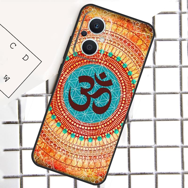 Aum Om Symbol Phone Case For OPPO Reno 14F 10 11 12 13 F 14 Pro 8T 7 8 Lite OPPO Find X8 X6 X5 X9 Pro Cover