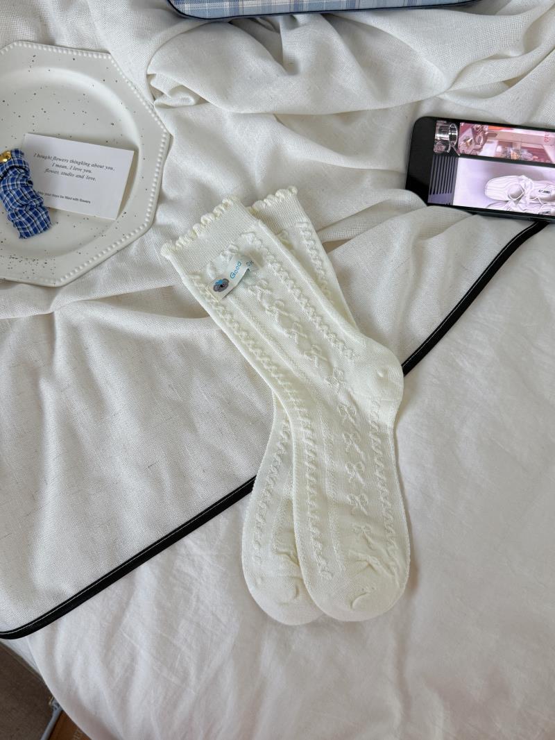 

Леди Весна и Осень Все Виды Сладкий Плетеный Цветок Ложный Два Прекрасный Бант Балетный Ветер Труба Гольфы 1 pair белый