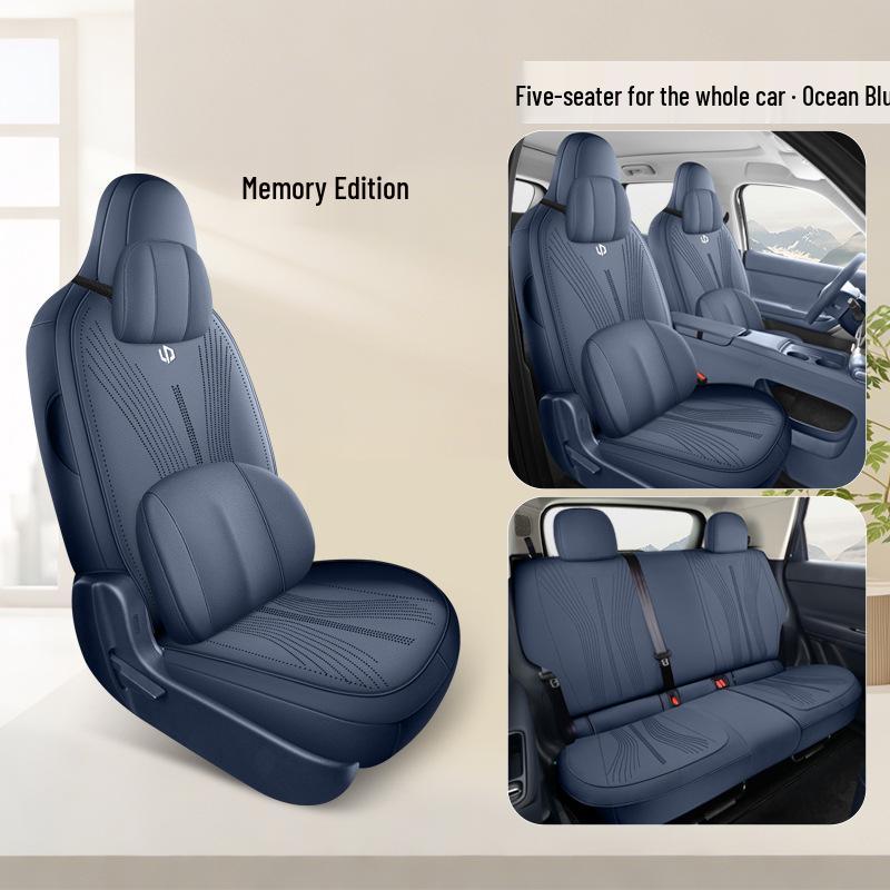 Leapmotor A10 Suede Seat Covers: 26 Models, All-Season Breathable Saddle Pad Car Cushions