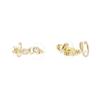 Chanel Stud 22P Coco Iconic Letter Earrings Women earrings Gold AB7658-B07768-NH126