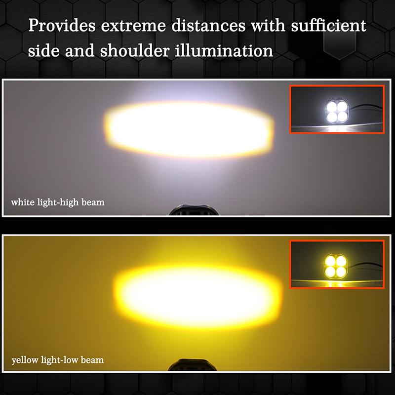 3inch Waterproof LED Work Lights 3500K Cubes Fog Lamp Bar Pods Spot Light for Off Road ATV UTV Truck Boat Motorcycle Accessories