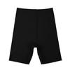 Women's No-Roll Boxer Briefs: Solid Color, Anti-Exposure, Two-in-One Safety Shorts.