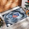 Atletico Madrid Printed Flannel Area Rug Non Slip Soft Polyester Floor Carpet Indoor Decor Mat for Bedroom Living Room Sofa Game Room Home Decoration