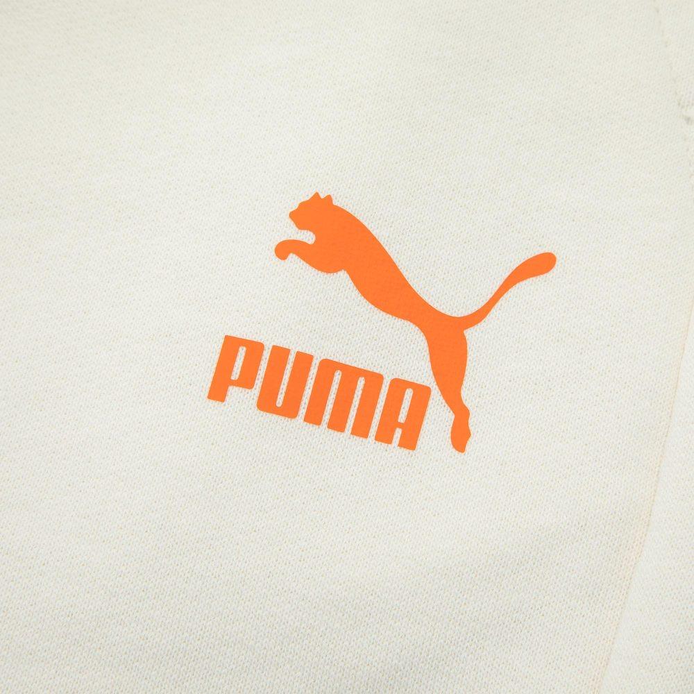 Puma Classics Dance Crew Letter Logo Print Lace-Up Straight Casual Shorts Unisex shorts White 627177-65