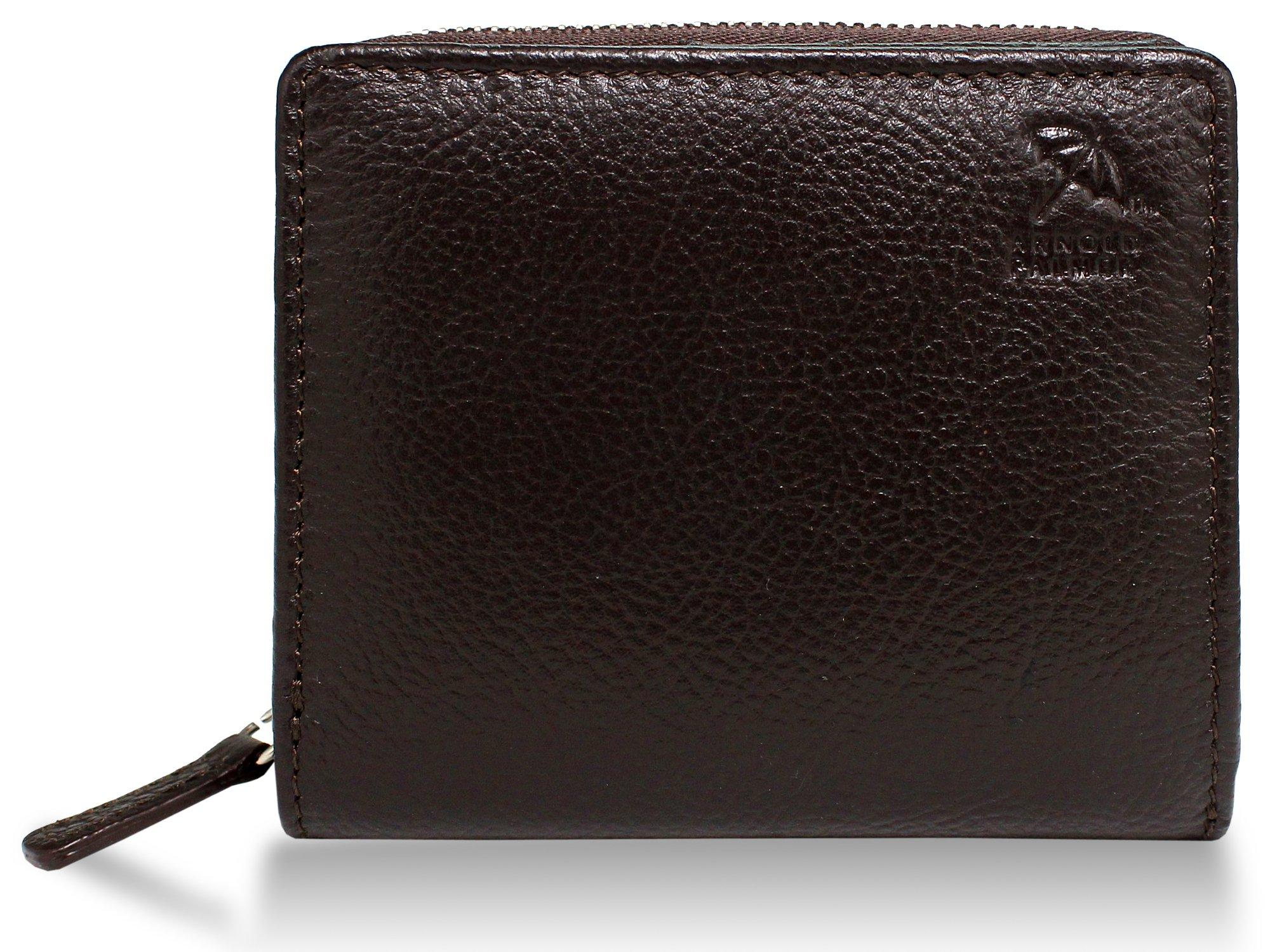 

Bifold Wallet Round Multiple Storage Large Capacity Multifunctional [Arnold Palmer] APS-3305 (brown) коричневий