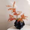 Resin Abstract Irregular Corals Shape Flower Vases For Floral Displays Elegant Shatterproof Pot For Living Room Decors