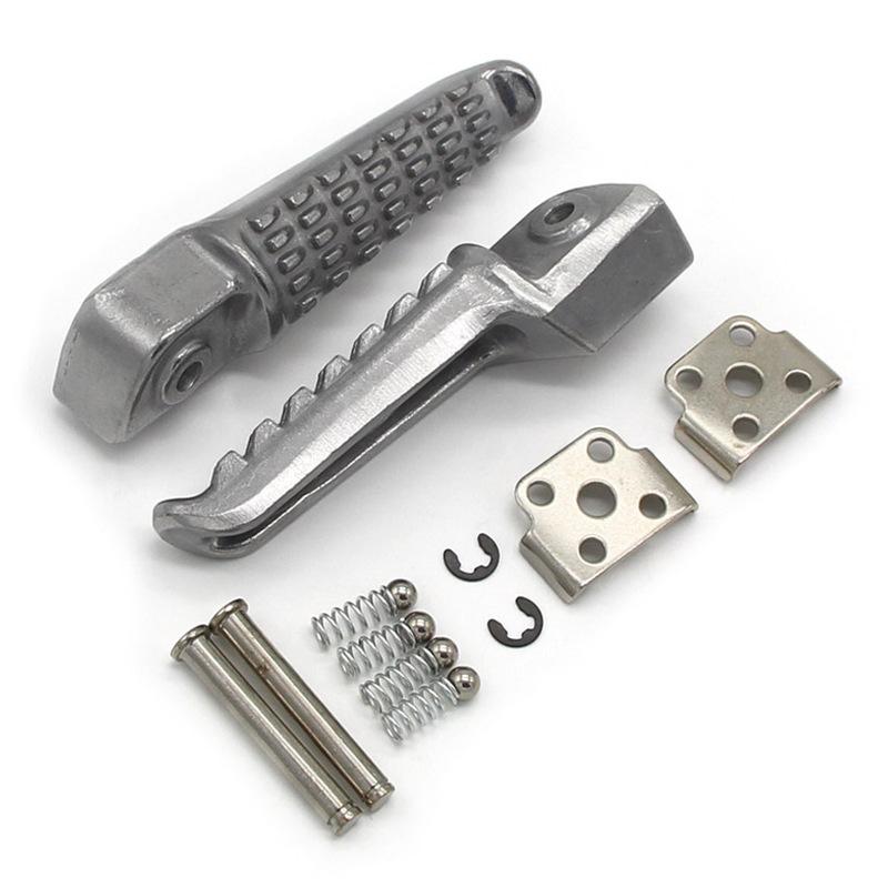 Motorcycle Rear Foot Pegs Footrest For Kawasaki Z750 Z750R EX650 Ninja 650 KLE650 Versys 2007 2008 2009 2010- 2016 KLZ1000 1000