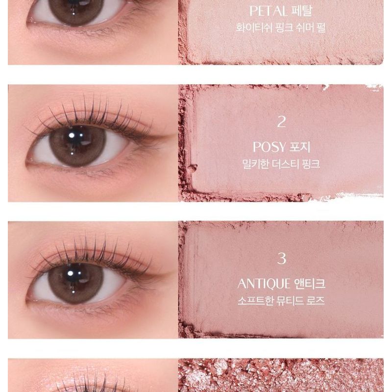 Bbi@ - Ready To Wear Eye Palette Flower Market Edition - 2 Types