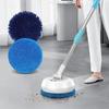 2 in 1 Automatic Wireless Electric Spin Mop Car Glass Ceiling Door Windows Floor Scrubber Machine Wet & Dry Home Cleaner