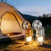 Solar Charging Design Portable Emergency Light Soft Bright Lighting Rechargeable Tent Lamp  Hiking