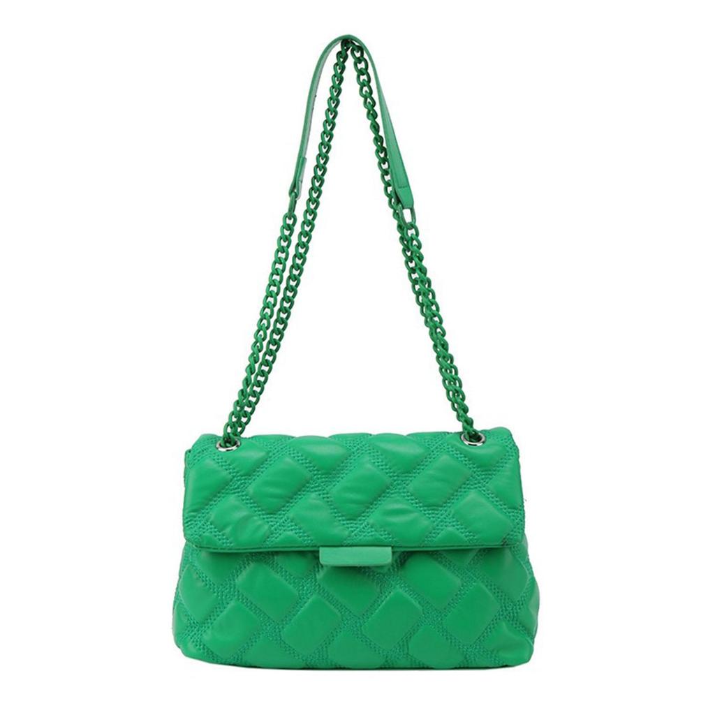 Damestas van KG Sewing Fashion met ketting, schoudertas, crossbodytas van PU-leer.