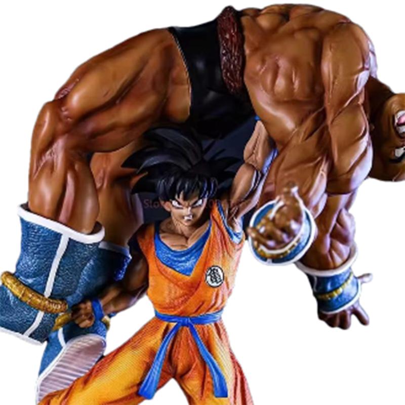 23cm Wukong Lifts Na Ba Cartoon Character Dragon Ball Wukong Upgraded Napa Statue Desktop Ornaments. Pvc Animation Model Toy Set