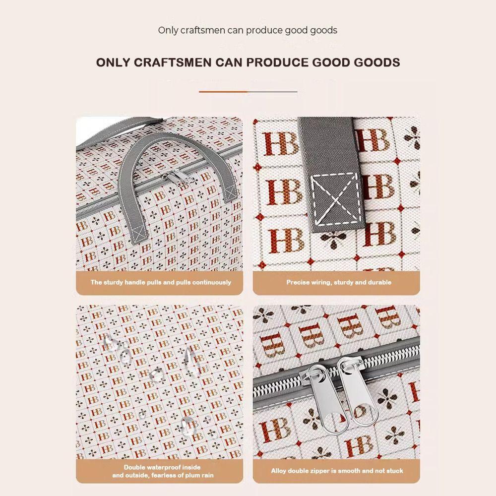 Dust Prevention Quilt Storage Bag Zippered Moving Bag  for Clothing Blanket Comforters