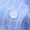New, Spring Korean Version Shirt Men's Cotton Oxford Spinning Non-ironing Casual Versatile Long-sleeved Striped Shirt Men's