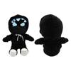 Game Anchor Boy Doll Cartoon Doll Plush Toy Small Black Doll