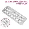 Hanging Hole Design Drill Template 29 Holes Drill Bit Checker Plate Drill Gauge  Measure Tool