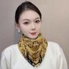 Spring & Autumn Influencer Silk Scarf: Trendy, Versatile, Elegant Style for Ladies