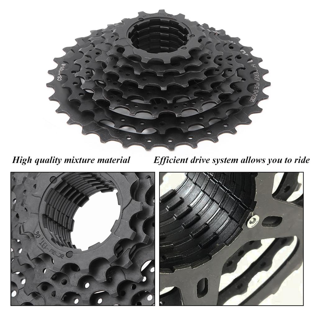 CS?HG200?8 Ocelová Horská Kola 8 Rychlostní Kazeta Volnoběžka pro 24 Rychlostní Kolo Cyklistické Příslušenství