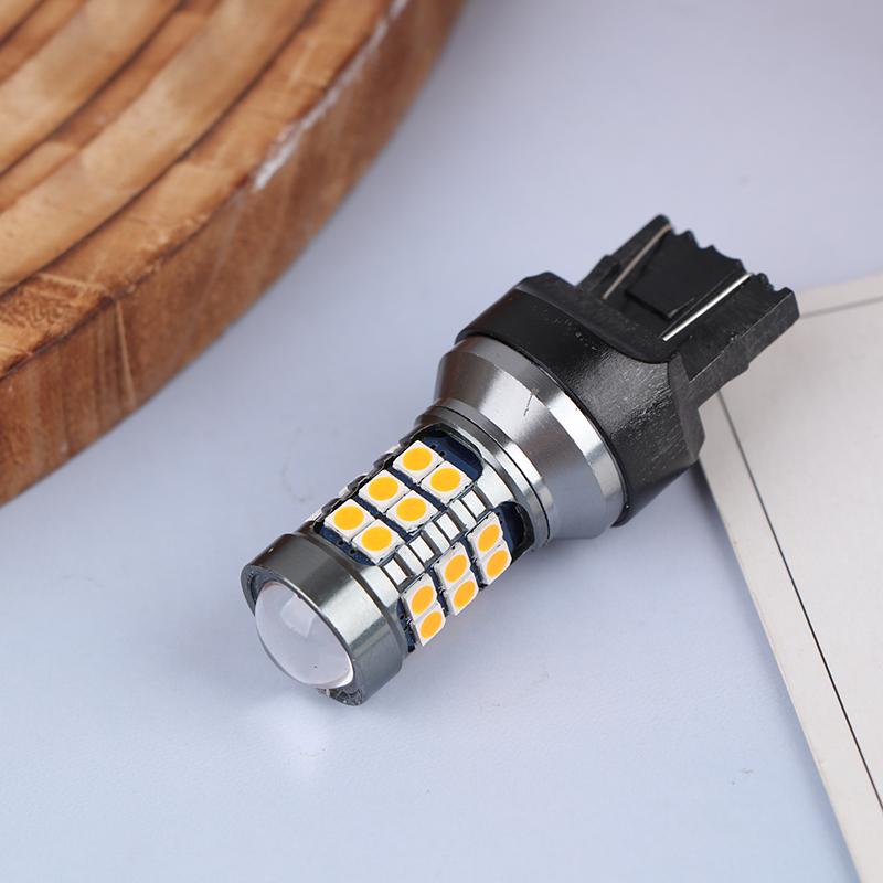 1Pcs T20 LED 7440 7443 Led WY21W W21W Led Bulbs Car LED Bulbs Signal Lamp T20 27SMD 3030 Backup Brake Reverse Parking Lamp Bulbs 7
