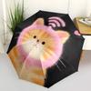 1pc Cat Whiskers Automatic Open/Close Umbrella Compact Folding Umbrella, All-Season Portable Umbrella for Women/Men F1124203