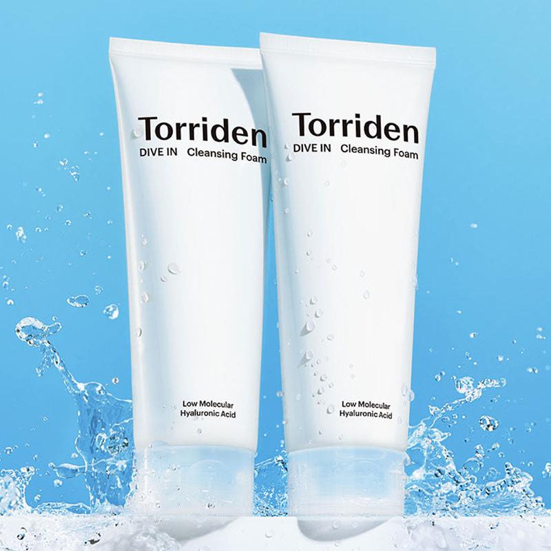 

TORRIDEN Dive-In Low Molecular Hyaluronic Acid Cleansing Foam 150ml × 2 pcs