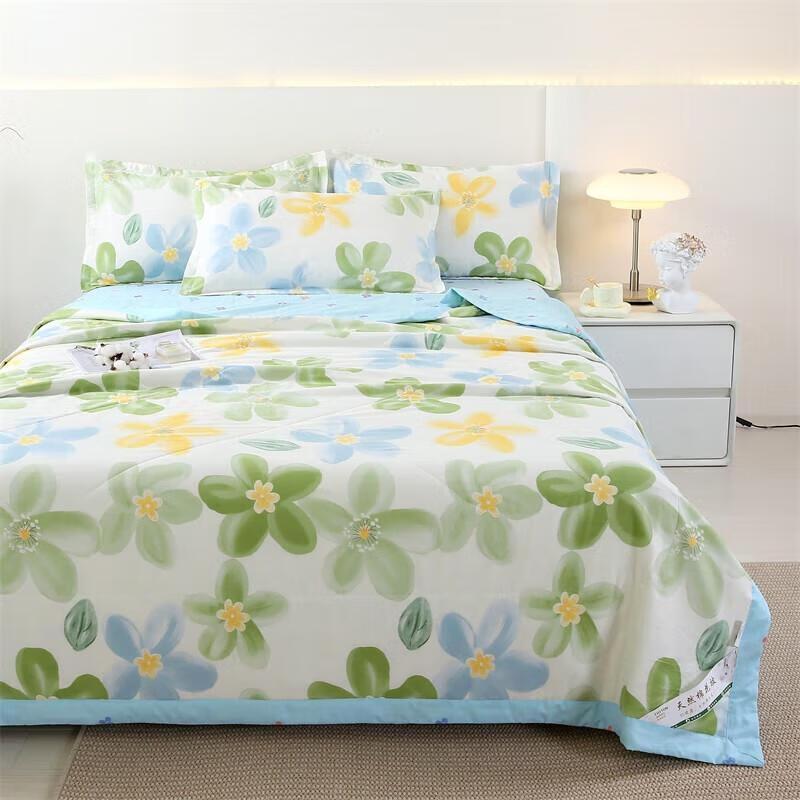 Manyaju Baumwollgaze Bedruckte Sommerdecke