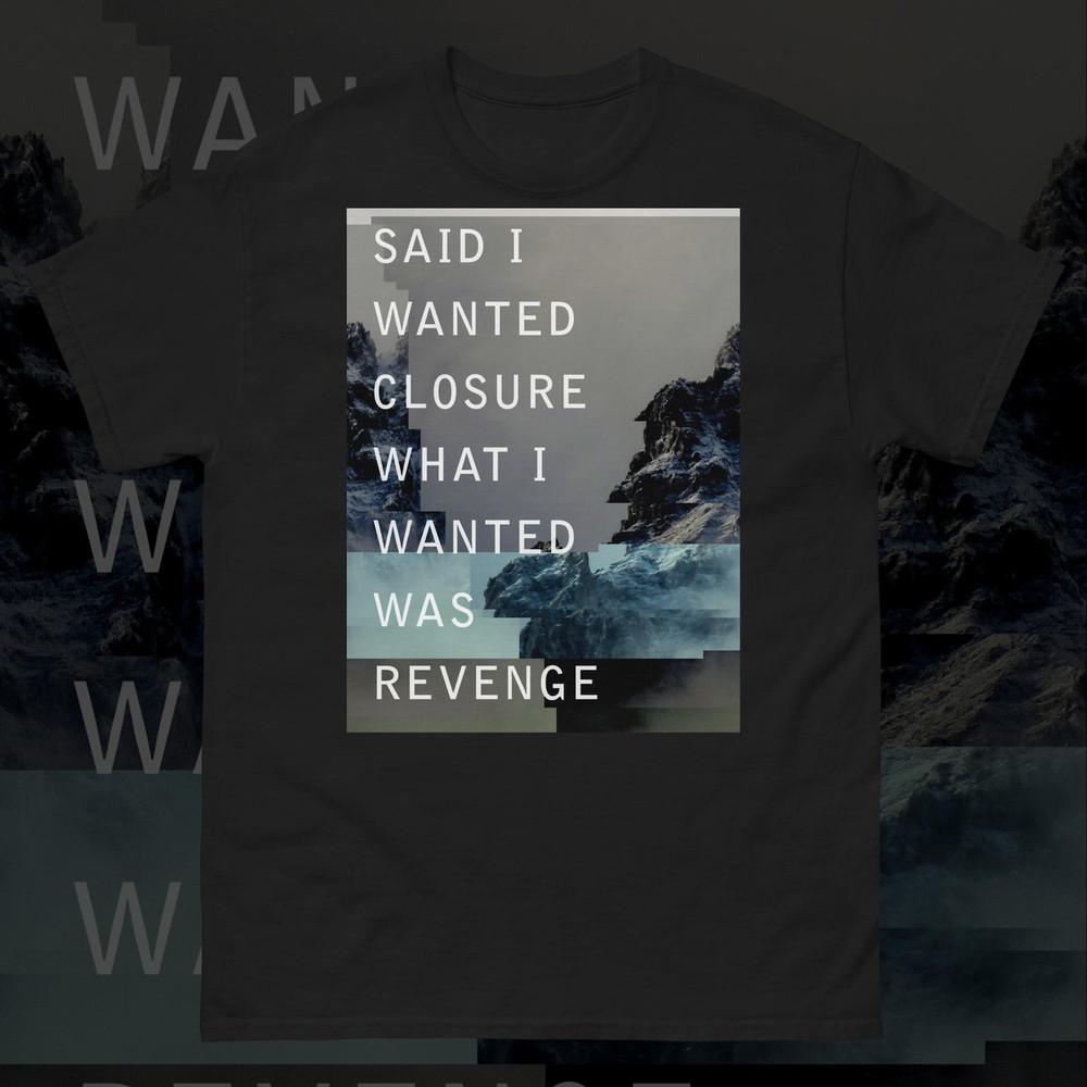 Said I Wanted Closure Shirt Vaporwave Cyberpunk Glitch Pastel Goth 90s Unisex Te