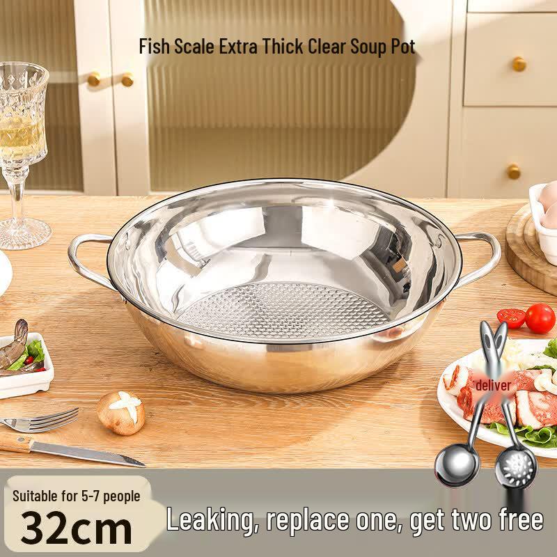 304 Stainless Steel Induction Cooker Hot Pot