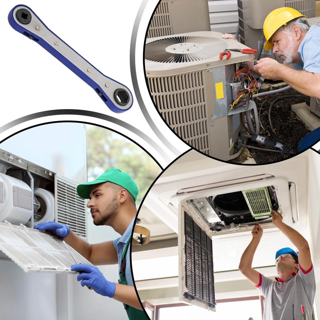 Klucz zapadkowy Szybkozłącze Odporny na rdzę Dwukierunkowy Mechaniczny Ratchet Bezprzewodowy Klucz Do Napraw Samochodowych Majsterkowanie