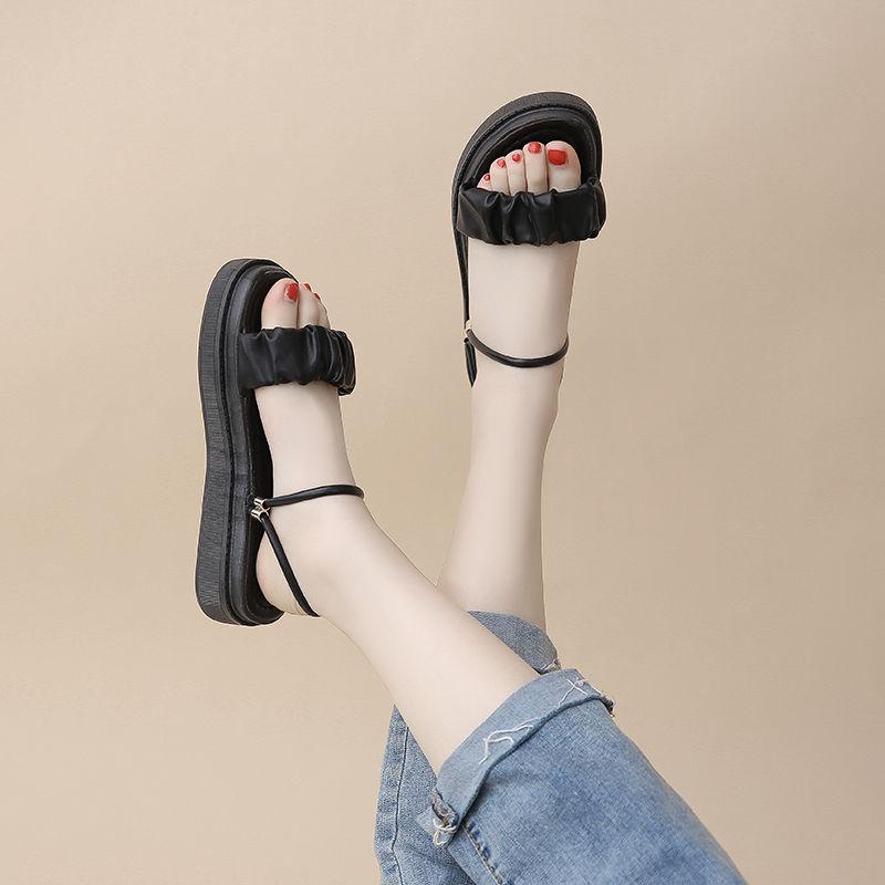 Mode Damen Schuhe Römischer Stil Outdoor Plateau Damen Sandalen Sommer Sale 2025 Bequem Luxuriös Täglich Originell Trendig Korea Schuh