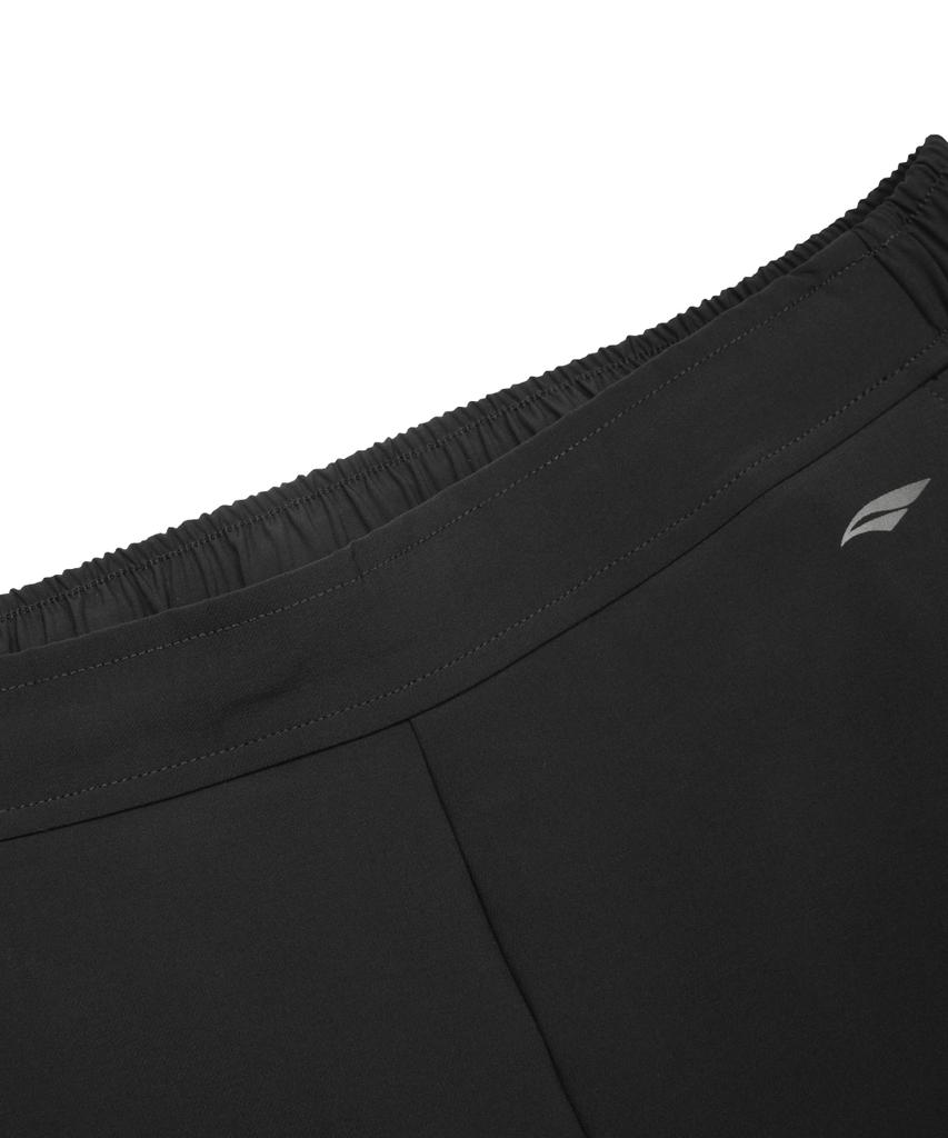 Baellob Plain Comfortable Tapered Pants Charcoal