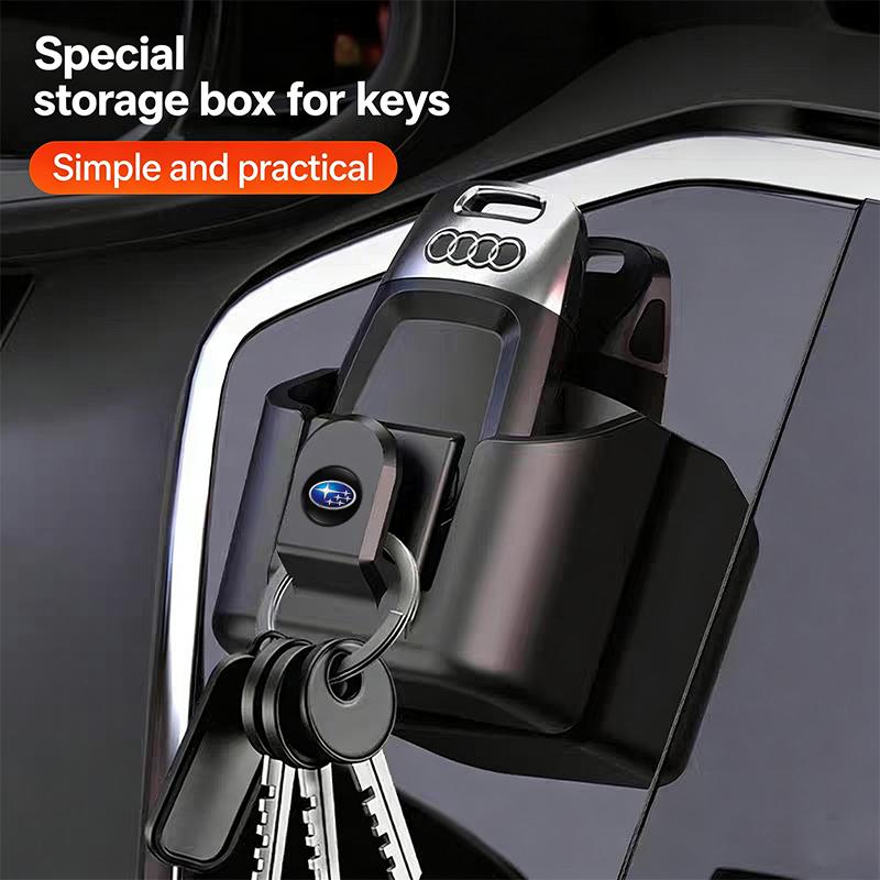 Car Vent Storage Box Auto Organizer Glasses Key Card Car Accessories for Subaru BRZ Legacy XV Outback Impreza WRX STI Forester dos3